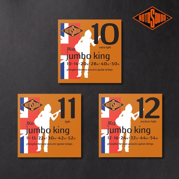 [ROTOSOUND] Jumbo King Series 로토사운드 어쿠스틱 기타 스트링
