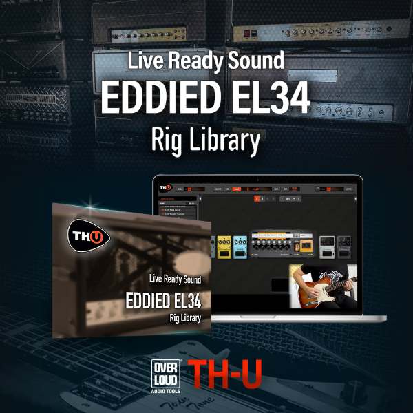 [Overloud] LRS EDDIED EL34 오버라우드 플러그인 (전자배송) TH-U 확장팩