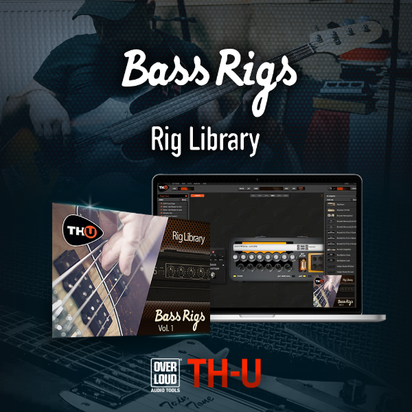 [Overloud] Bass Rig Vol. 1 오버라우드 플러그인 (전자배송) TH-U 확장팩
