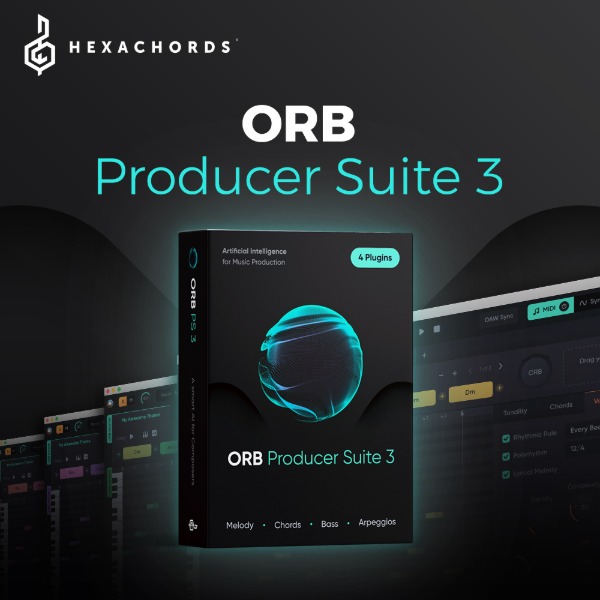 [Hexachords] ORB Producer suite 3 헥사코드 오브프로듀서 플러그인 (전자배송)