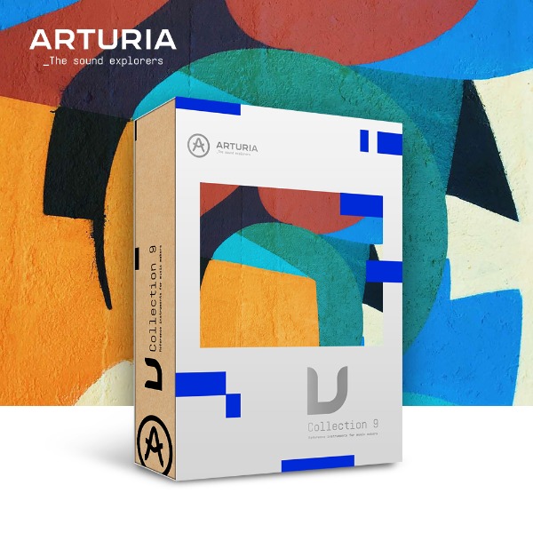 [Arturia] V Collection 9 아투리아 소프트웨어 신디사이저 컬렉션 (가상악기/VST) (전자배송)