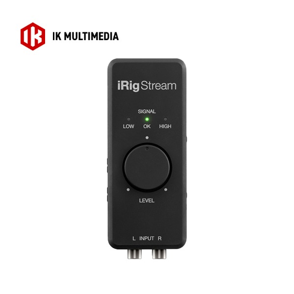 IK Multimedia iRig Stream 모바일 스트리밍 인터페이스