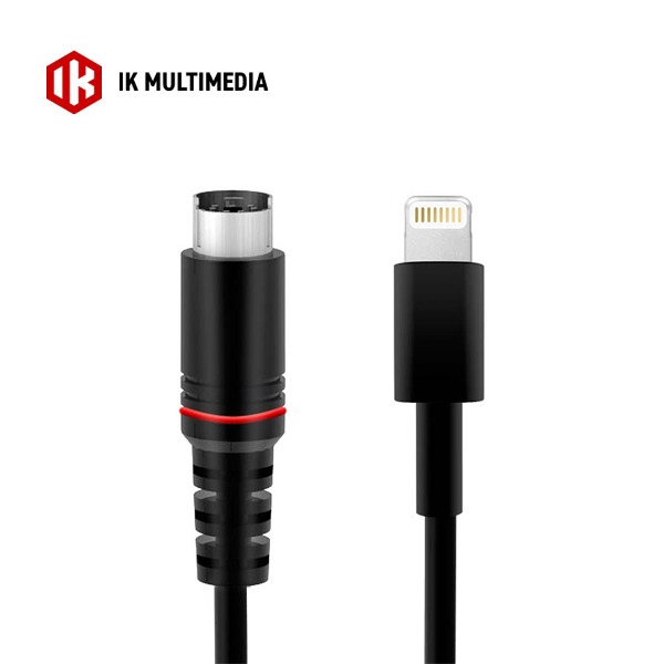 IK Multimedia iRig용 Lightning to Mini-DIN 케이블
