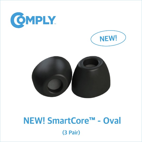 [COMPLY] NEW! SmartCore 오벌 디자인 (3 pair)