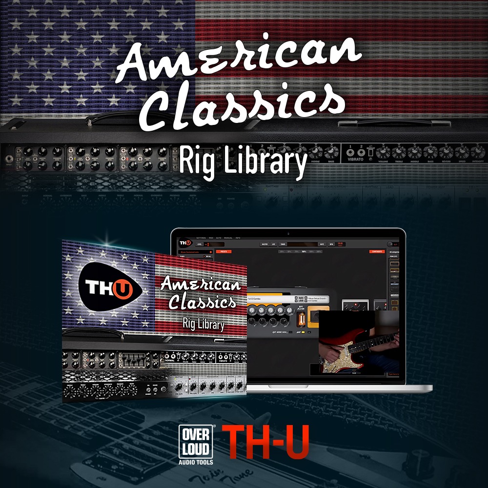 [Overloud] American Classic 오버라우드 플러그인 (전자배송) TH-U 확장팩