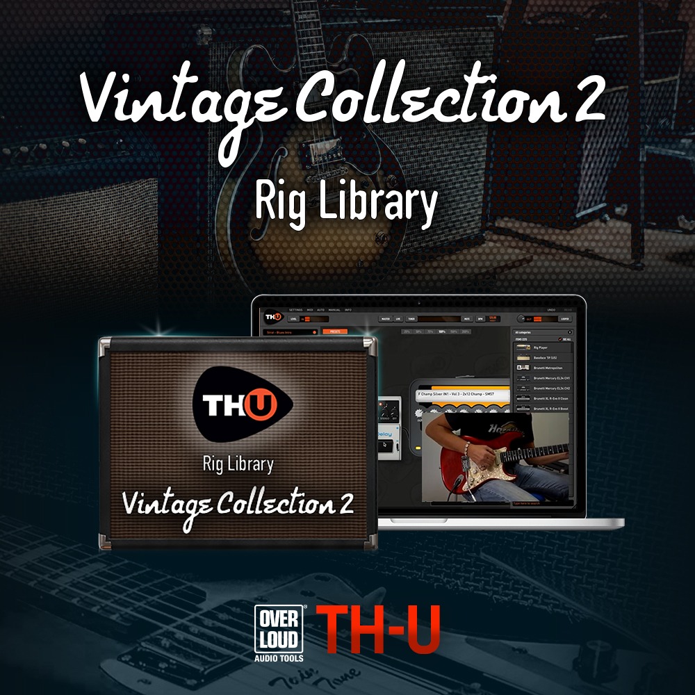 [Overloud] Vintage Collection 2 플러그인 (전자배송) TH-U 확장팩